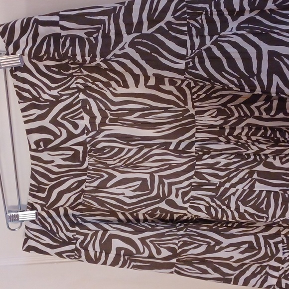 Maxi skirt flared, tiered skirt, 100 percent cotton, boho, size 4, y2k - Picture 3 of 5